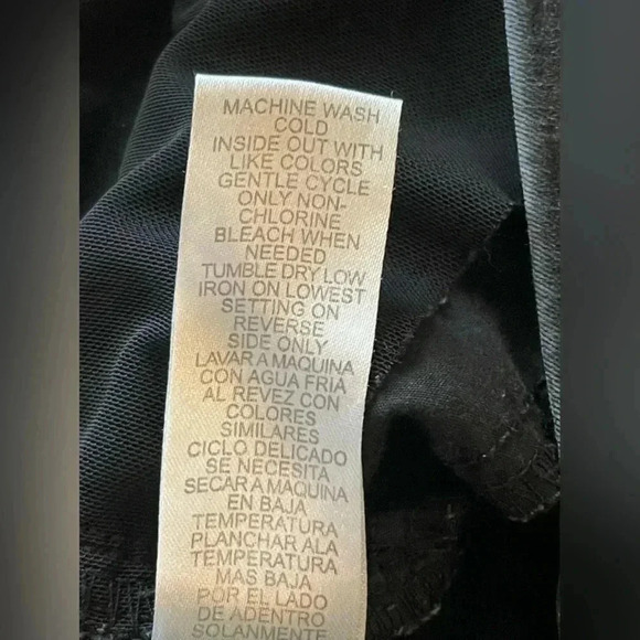 DEMOCRACY High Waisted Skinny Jeans Size 10 Black Washed Color - Picture 7 of 10